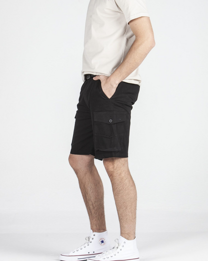 Bermuda Cargo para homem com bolsos laterais